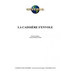 LA CAISSIÈRE S'ENVOLE