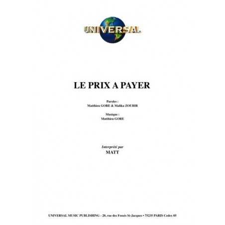 LE PRIX A PAYER