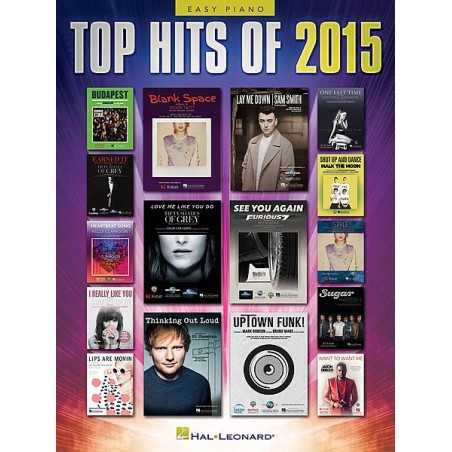 TOP HITS OF 2015 (EASY PIANO)