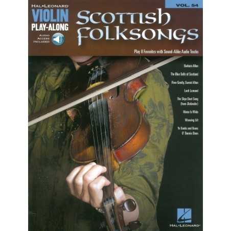 VIOLIN PLAY-ALONG VOL.54 - SCOTTISH FOLKSONGS (+ONLINE AUDIO ACCESS)