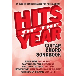 HITS OF THE YEAR 2015 GUITAR CHORD SONGBOOK