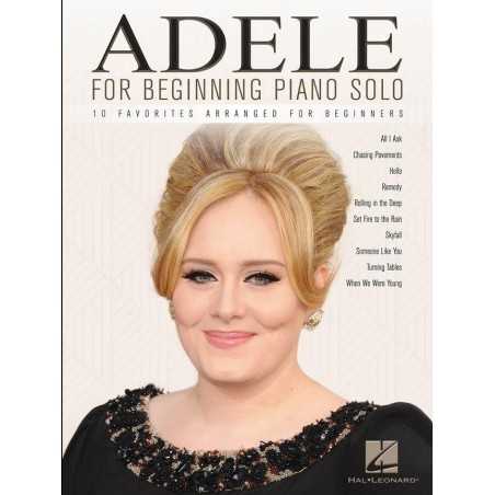 ADELE FOR BEGINNING PIANO SOLO