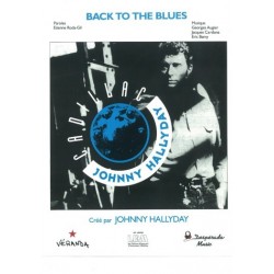 Partition BACK TO THE BLUES Johnny HALLYDAY