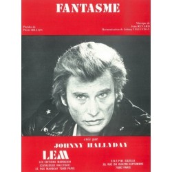 Sheet music FANTASME Johnny HALLYDAY pdf