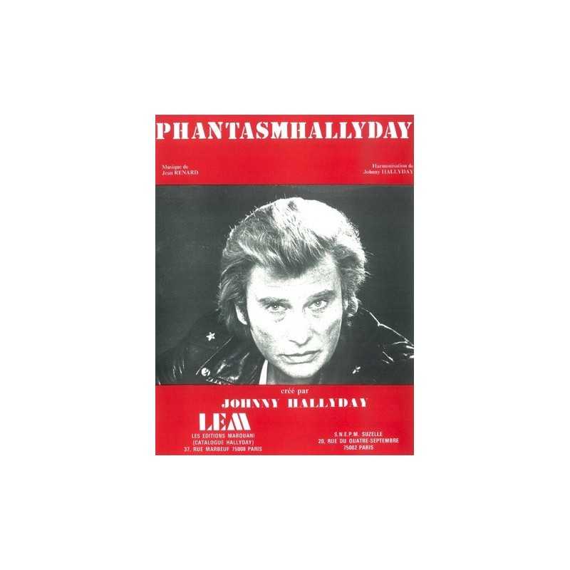 Partition PHANTASMHALLYDAY Johnny HALLYDAY pdf