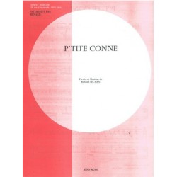 Sheet music P'TITE CONNE RENAUD pdf