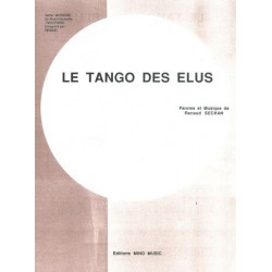 Partition LE TANGO DES ÉLUS RENAUD pdf