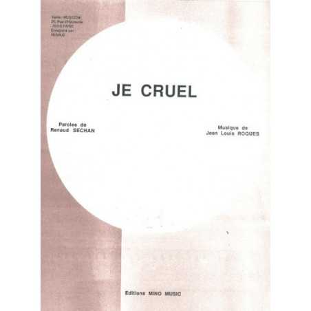 JE CRUEL