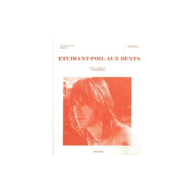 Partition ÉTUDIANT-POIL AUX DENTS RENAUD pdf