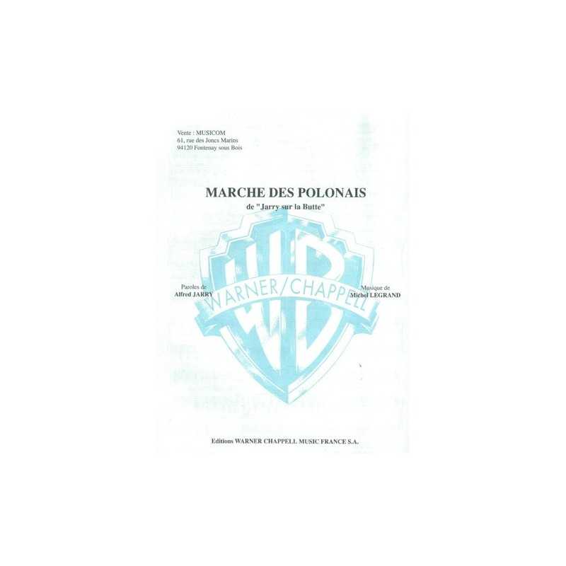 Sheet music MARCHE DES POLONAIS Michel LEGRAND