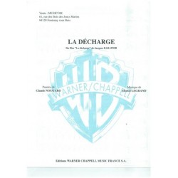 Partition LA DÉCHARGE Michel LEGRAND