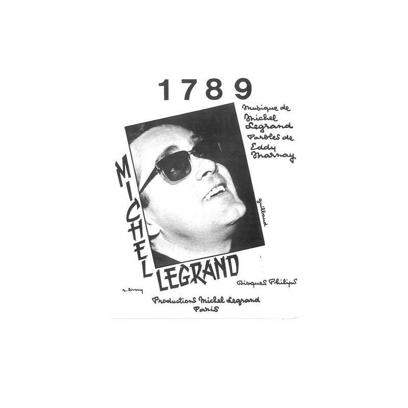 Partition 1789 Michel LEGRAND