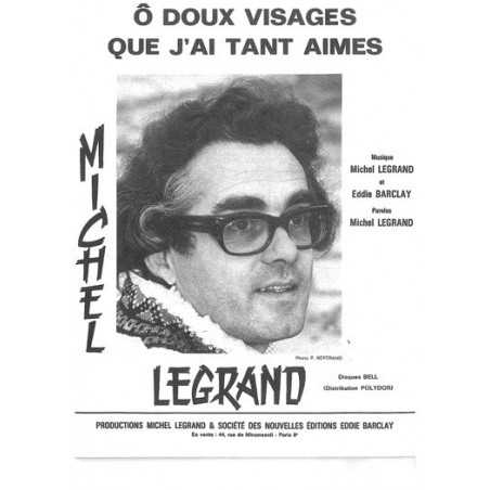 Ô DOUX VISAGES QUE J'AI TANT AIMÉS