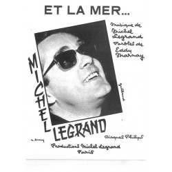 Sheet music ET LA MER Michel LEGRAND pdf