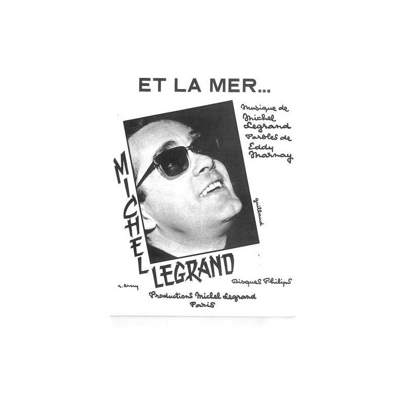 Partition ET LA MER Michel LEGRAND pdf