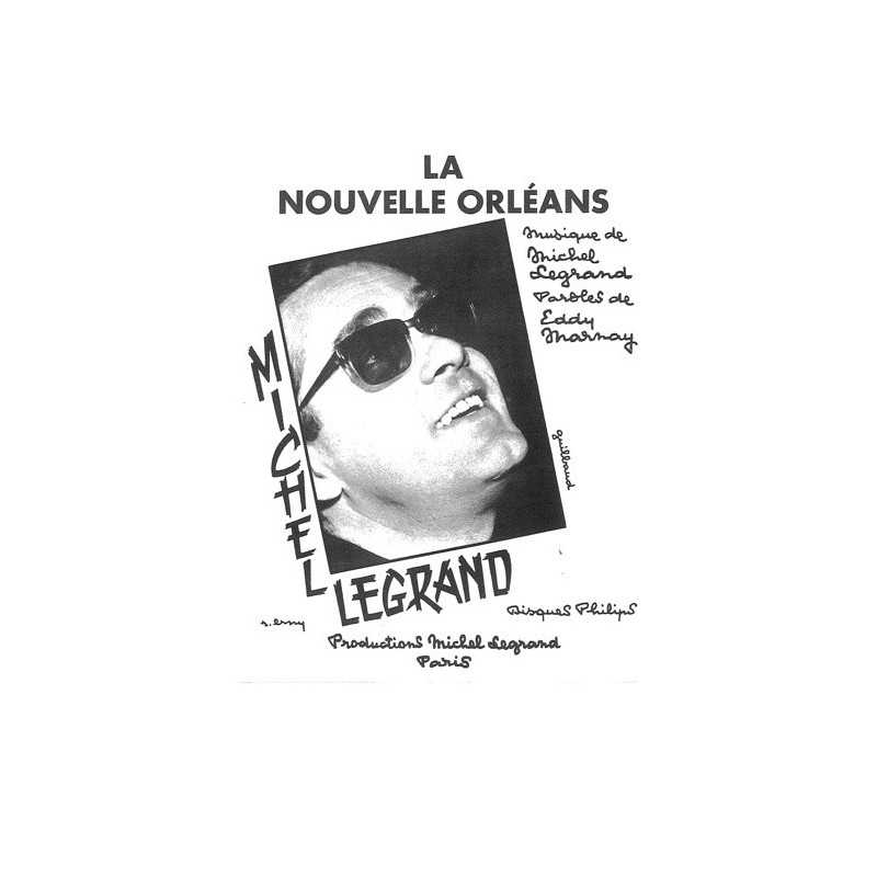 Partition LA NOUVELLE ORLÉANS Michel LEGRAND