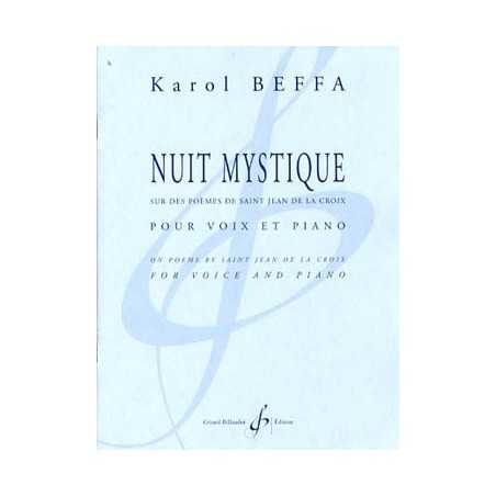 NUIT MYSTIQUE POUR VOIX ET PIANO