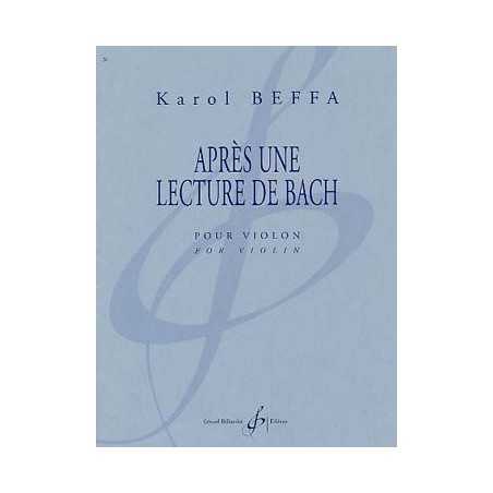 APRÈS UNE LECTURE DE BACH