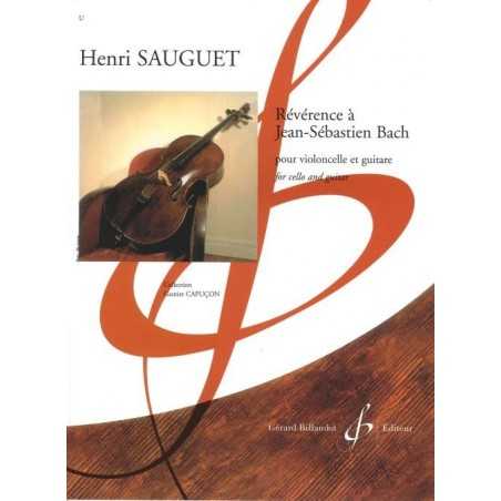 RÉVÉRENCE À JEAN-SÉBASTIEN BACH