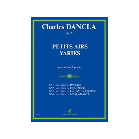 PETITS AIRS VARIÉS OP.89