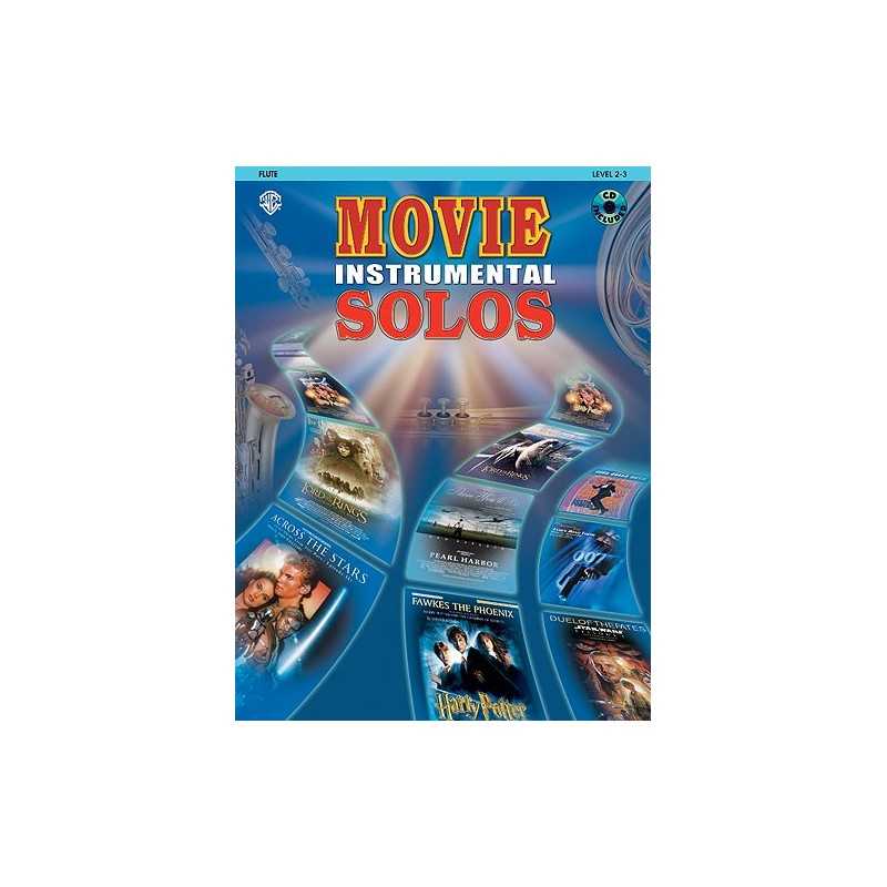 MOVIE INSTRUMENTAL SOLOS : FLUTE (+ CD)