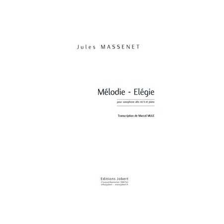 MÉLODIE ELÉGIE