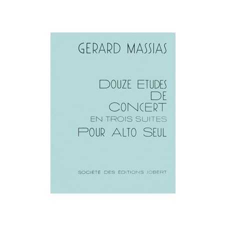 12 ETUDES DE CONCERT EN TROIS SUITES
