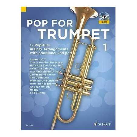 POP FOR ALTO SAXOPHONE VOLUME 1 (+CD) - SAXOPHONES MIB (1-2)