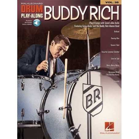 DRUM PLAY-ALONG VOL.35 BUDDY RICH (+ONLINE AUDIO)