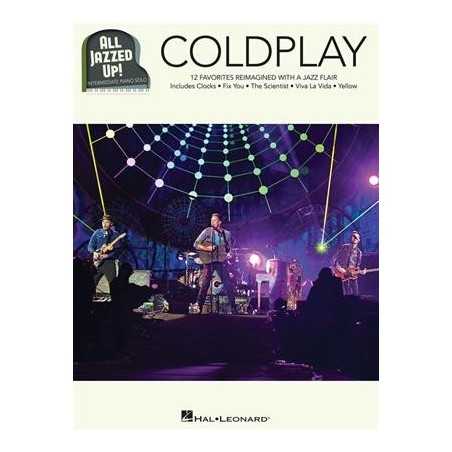 ALL JAZZED UP! COLDPLAY 12 HITS PIANO SOLOS INTERMEDIATE