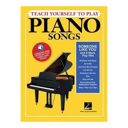 TEACH YOURSELF TO PLAY "SOMEONE LIKE YOU" AND 9 MORE POP HITS (+ONLINE AUDIO AND VIDEO)
