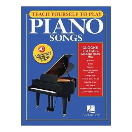 TEACH YOURSELF TO PLAY "CLOCK" AND 9 MODERN ROCK HITS (+ONLINE AUDIO AND VIDEO)