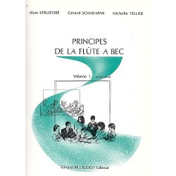 PRINCIPES DE LA FLUTE A BEC (Vol.1 soprano)