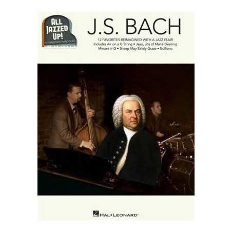 ALL JAZZED UP! J.S. BACH 12 HITS PIANO SOLOS INTERMEDIATE