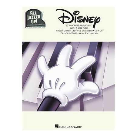 ALL JAZZED UP! DISNEY 12 HITS PIANO SOLOS INTERMEDIATE