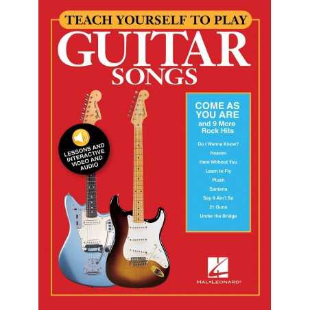 TEACH YOURSELF TO PLAY "COME AS YOU ARE" AND 9 MORE ROCK HITS (+ONLINE AUDIO AND VIDEO)