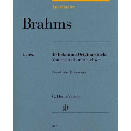 BRAHMS JOHANNES - AM KLAVIER (15 PIECES ORIGINALES) - PIANO