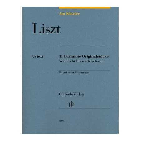 LISZT FRANZ - AM KLAVIER (11 PIECES ORIGINALES) - PIANO