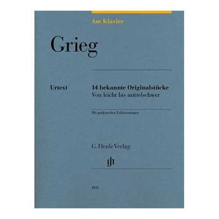 GRIEG EDVARD - AM KLAVIER (15 PIECES ORIGINALES) - PIANO