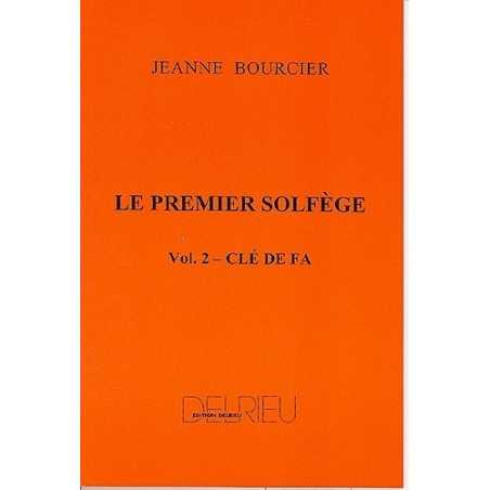 LE PREMIER SOLFÈGE VOL.2 - CLÉ DE FA