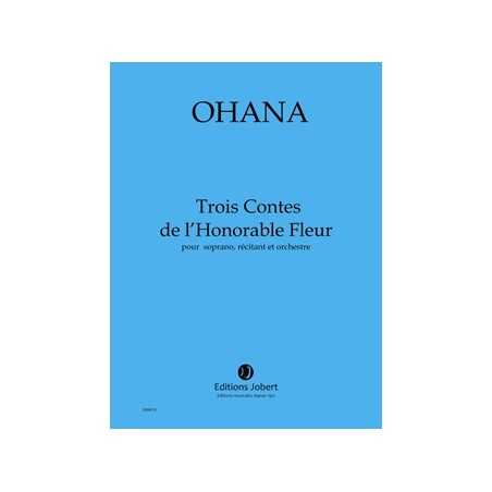 3 CONTES DE L'HONORABLE FLEUR