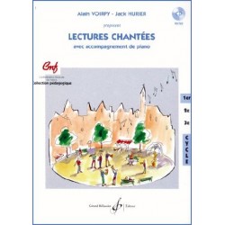 LECTURES CHANTÉES 1er cycle (+ CD)