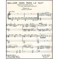BALLADE DANS PARIS LA NUIT