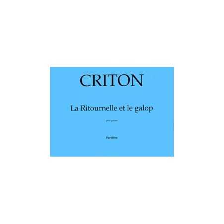 LA RITOURNELLE ET LE GALOP