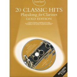 GUEST SPOT : 20 CLASSIC HITS PLAYALONG FOR CLARINET (+CD)