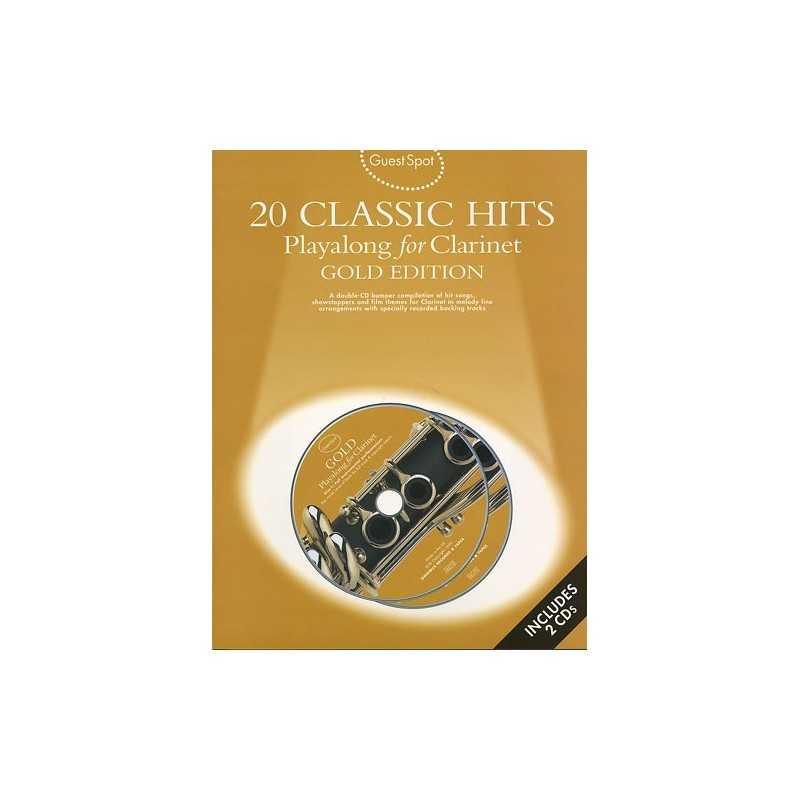 GUEST SPOT : 20 CLASSIC HITS PLAYALONG FOR CLARINET (+CD)