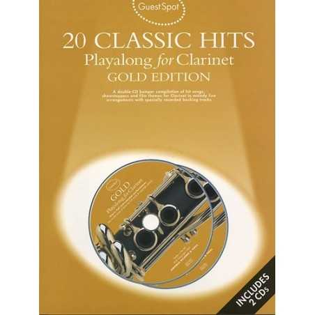 GUEST SPOT : 20 CLASSIC HITS PLAYALONG FOR CLARINET (+CD)