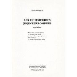 LES EPHÉMÉRIDES INTERROMPUS