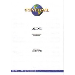 Sheet music ALINE CHRISTOPHE