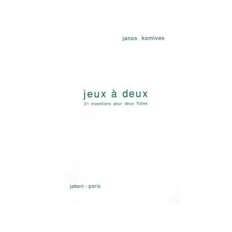 JEUX À DEUX - 21 INVENTIONS